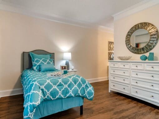 Charter Senior Living of Buford Image Gallery - Apartment Bedroom