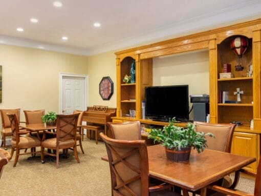 Charter Senior Living of Buford Image Gallery - Community Activity Area