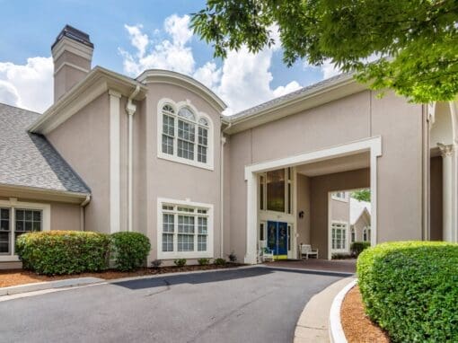 Charter Senior Living of Buford Image Gallery - Portico